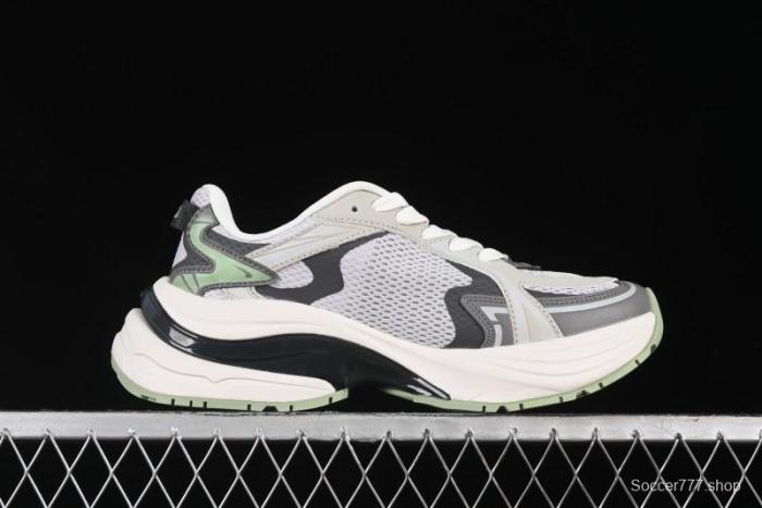 New York Yankees MLB Bigball Chunky Curve Thick Sole Casual Sneakers - 3ARNSPL4N50GRS