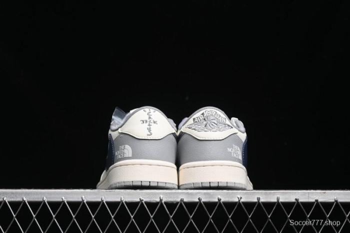 Nike Travis Scott x Fragment Design x Air Jordan 1 Low OG SP AJ1 Low Top Casual Sneakers - XS3086-002