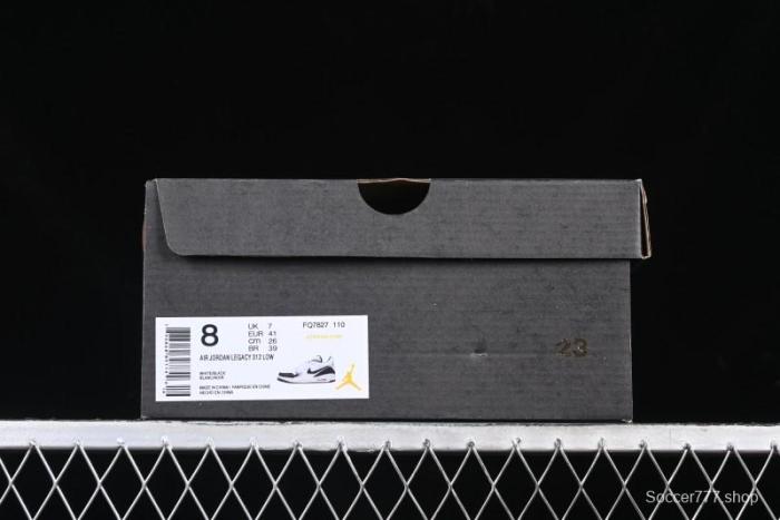 Nike Air Jordan Legacy AJ312 Low Triple Strap Sneakers - FQ7827-110