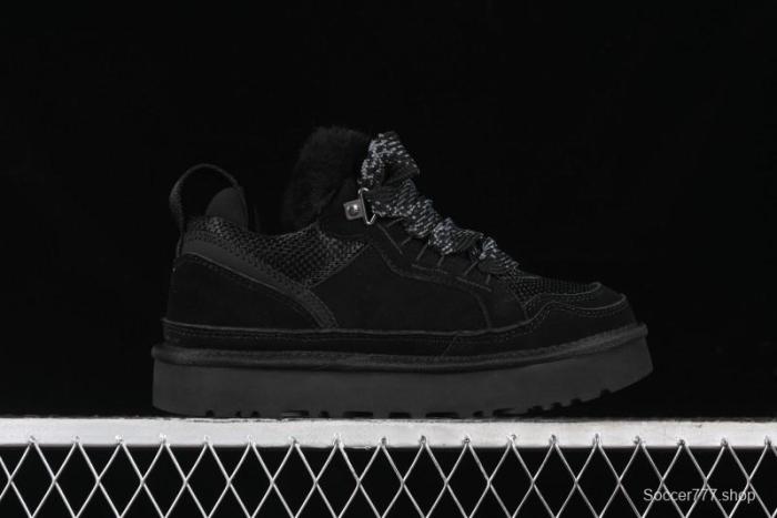 UGG Classic Ultra Mini Mel Dual-Color Lace-Up Low-Top Casual Shoes - 1144032