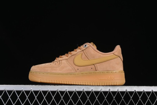 Nike Air Force 1 '07 WB Low-Top Sneakers with Full-Length Hexagonal Air Cushion - CJ9179-200