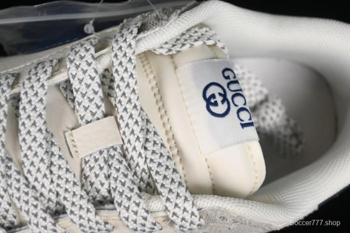 Nike SB Dunk Low Gucci Collaboration - Smoke Blue Anniversary High-End Custom Low-Top Casual Skate Shoes - XX2025-801