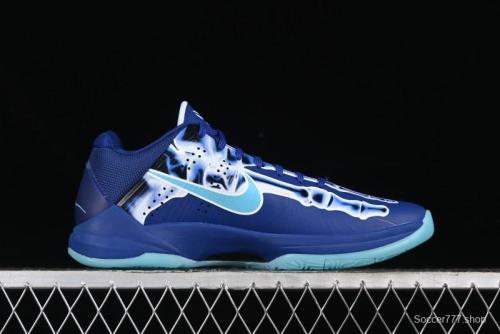 Nike Zoom Kobe 5 X-ray Halloween Glow-in-the-Dark Professional Basketball Shoes - HJ4303-400