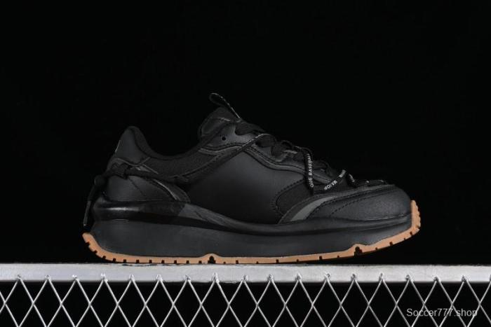 New York Yankees MLB Chunky Runner Lace Lightweight Casual Sneakers - 3ASHCRR3N50BKS