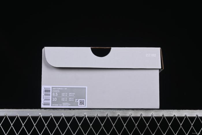 Nike Air Force 1'07 Low Casual Sneakers with Full-Length Air Cushion - HF2886-100