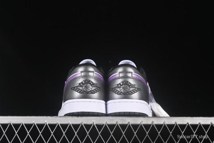 Nike Air Jordan 1 Low AJ1 Dark Purple Low-Top Casual Lifestyle Sneakers - HJ5910-105