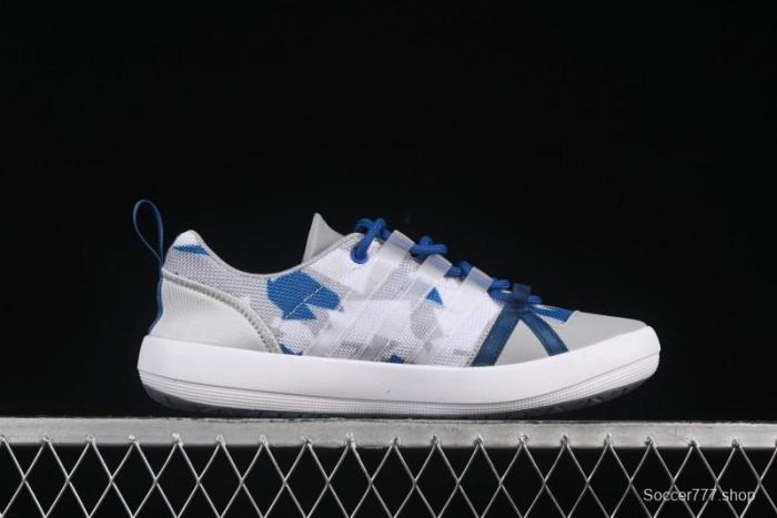 Adidas Climacool Boat Lace Graphic Breathable Cushion Casual Shoes - BA8395