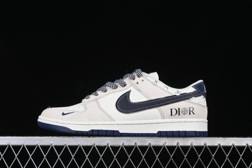 Nike SB Dunk Low Dior x Stone Island Triple Collaboration Anniversary High-End Custom Sneakers - DJ2024-085