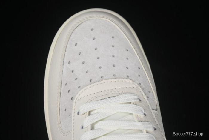 Nike Air Force 1 '07 Low Casual Sneakers in Light Grey with Custom Hardware - DF0188-036