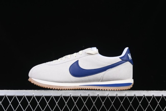Nike Classic Cortez Leather Retro Running Shoes - FQ8108-110