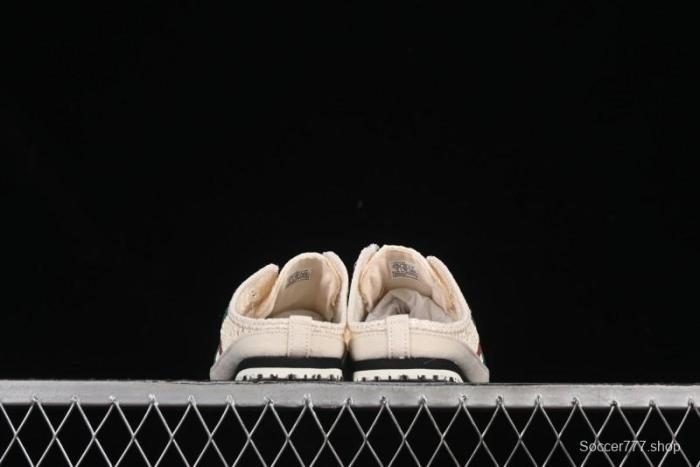 Onitsuka Tiger Mexico 66 Sabot Slip-On Sneakers with Breathable Mesh Upper - 1183C123-103