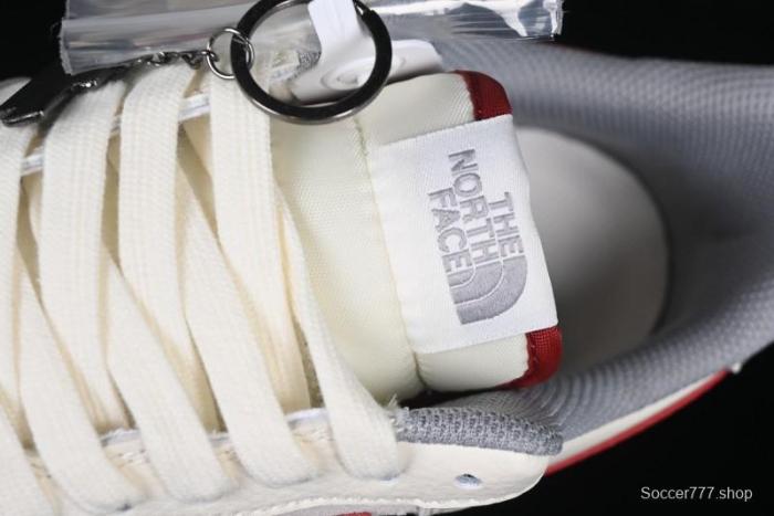 Nike Air Force 1 '07 Low The North Face Collaboration Beige Red Casual Sneakers - DM6688-047