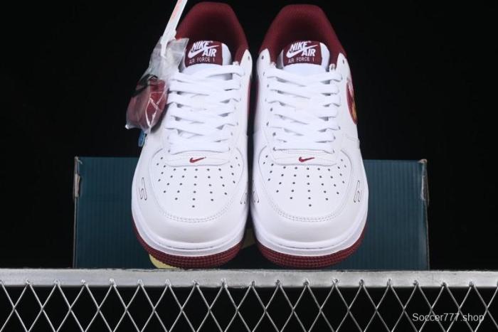 Nike Air Force 1 '07 Low  Nezha  2D Hand-Painted Doodle Casual Sneakers with Full-Length Air Cushion - FV5988-105