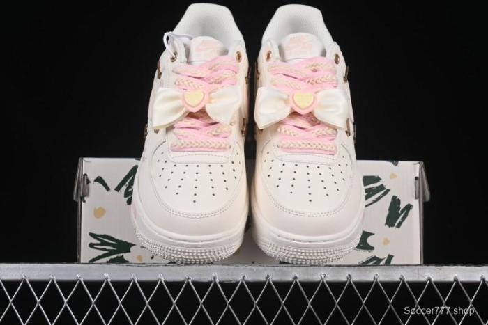 Nike Air Force 1 '07 Low Heart Bow Low-Top Casual Sneakers - FC1122-333