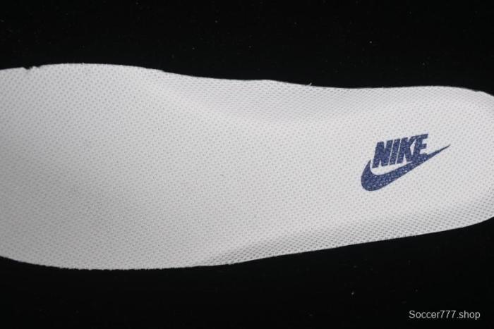 Nike Air Force 1 '07 Low Stussy Collaboration Dark Blue Suede White Swoosh Low-Top Casual Sneakers - XZ6188-673