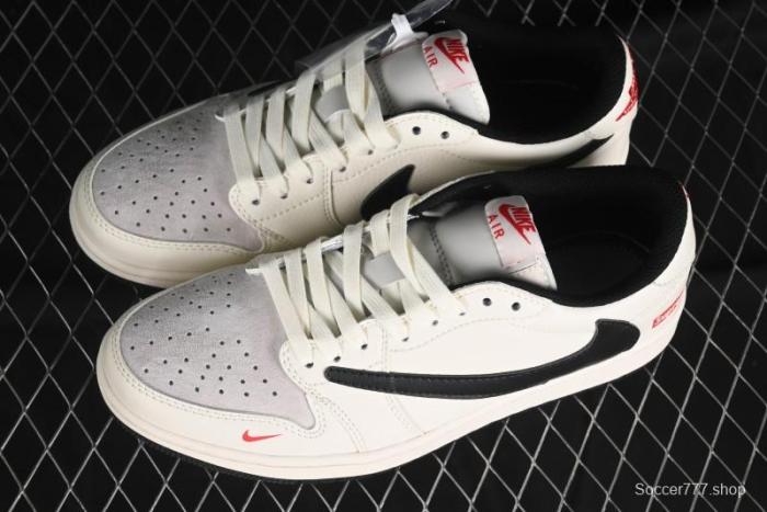 Nike Travis Scott x Fragment Design x Air Jordan 1 Low OG SP AJ1 Supreme Collaboration - LJ5188-023