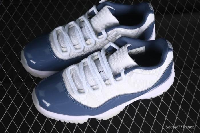 Nike Air Jordan 11 Low  Diffused Blue  Basketball Shoes - FV5104-104