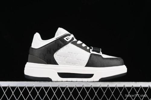 MLB Chunky Liner New York Yankees Lightweight Platform Sneakers with 6cm Height Increase - 3ASXCMM4N50BKS