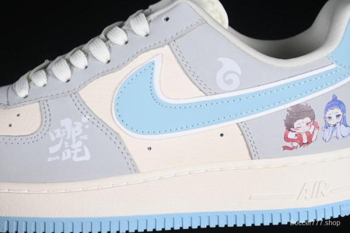 Nike Air Force 1'07 Low Nezha Collaboration Magic Ball Spirit Pearl Casual Sneakers - DF0188-047