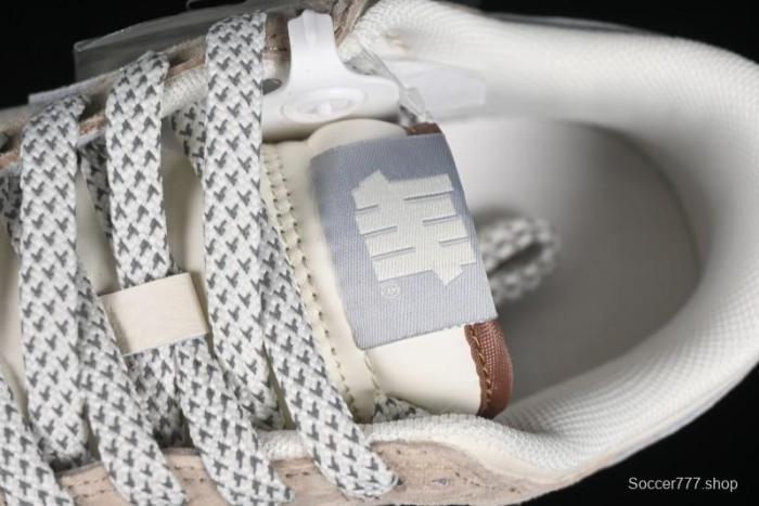 Nike SB Dunk Low UN Collaboration - Light Brown with Silver Swoosh Anniversary High-End Custom Low-Top Casual Sneakers - CF3688-013