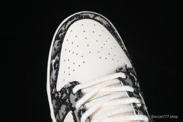 Nike SB Dunk Low Dior Collaboration Anniversary Customized Low-Top Casual Skate Shoes - YX5066-248