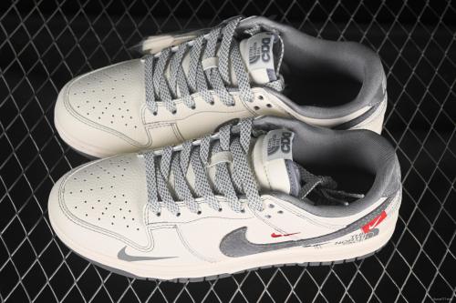 Nike SB Dunk Low The North Face Collaboration Anniversary Edition Customized Low-Top Skate Shoes - YX5066-340