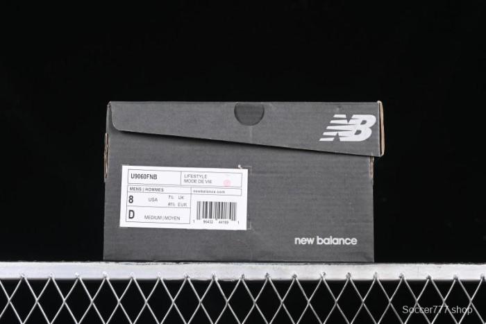 New Balance 9060 Retro Casual Running Sneakers with ABZORB Cushioning Technology - U9060FNB