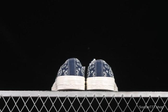 Converse Chuck 1970s Low Top Casual Sneakers with Paisley Pattern - A15751C