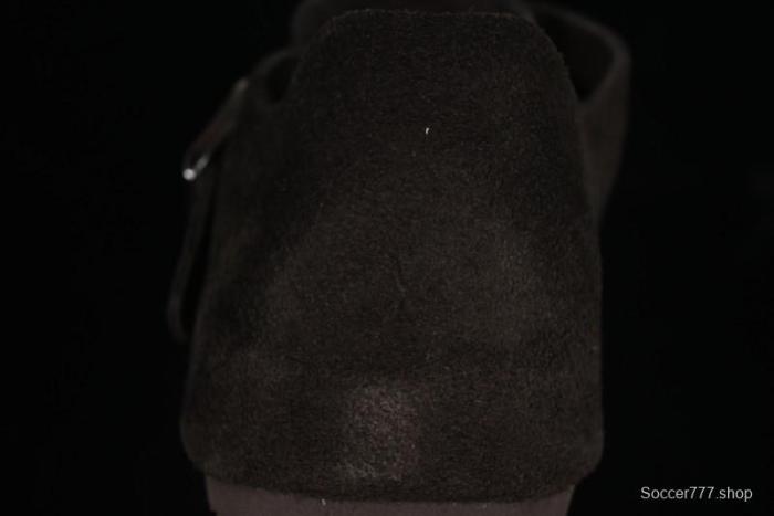 Birkenstock London BS Unisex Slip-On Casual Shoes with Soft Suede Leather and Lambswool Insole - BS