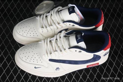 Nike Travis Scott x Fragment Design x Air Jordan 1 Low OG SP AJ1 Low Top Casual Sneakers - SJ2068-147