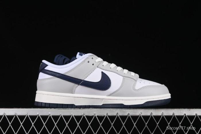 Nike Dunk Low SB Casual Sneakers in Photon Dust and White with Obsidian Accents - HF4299-001