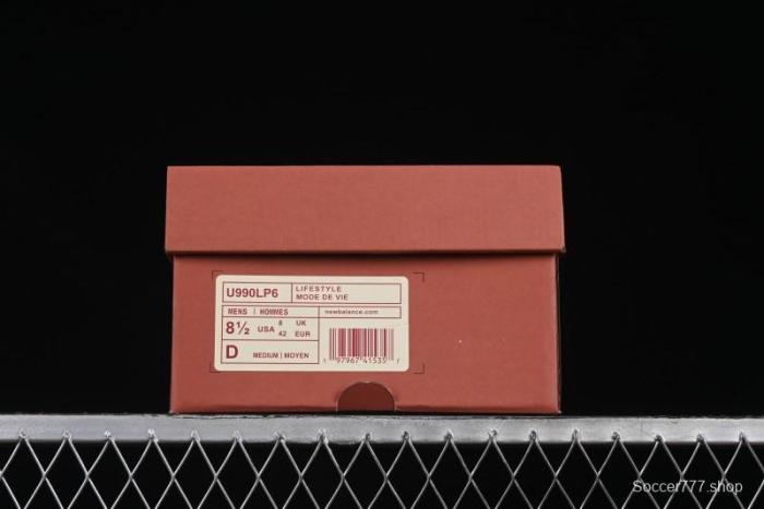New Balance Made in USA M990 Series Premium Heritage Retro Running Shoes - U990LP6