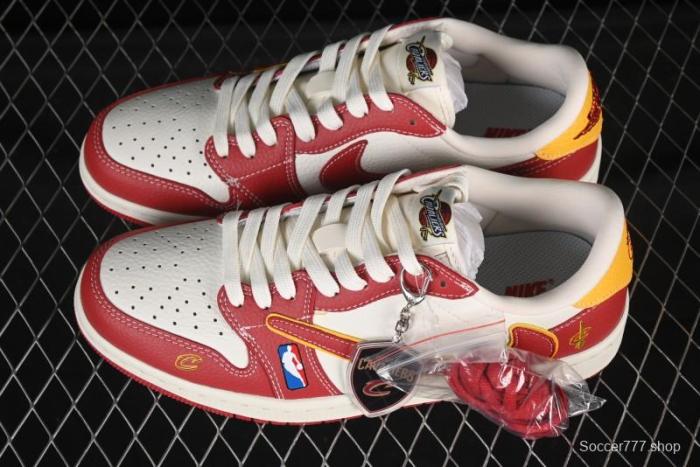 Nike Travis Scott x Fragment Design x Air Jordan 1 Low OG SP AJ1 Collaboration Casual Sneakers - SC9207-031