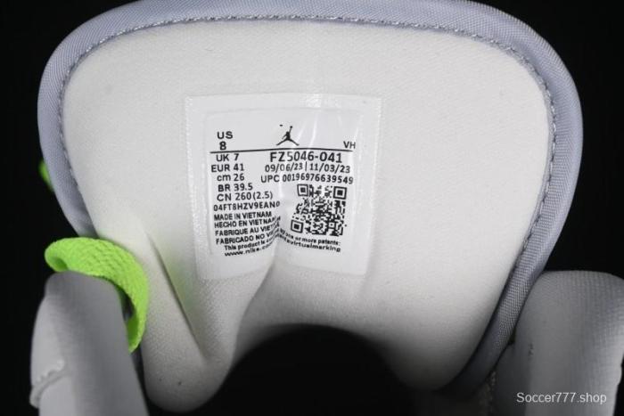 Nike Air Jordan 1 Low AJ1 White Green Double Hook Low-Top Retro Basketball Shoes - FZ5046-041