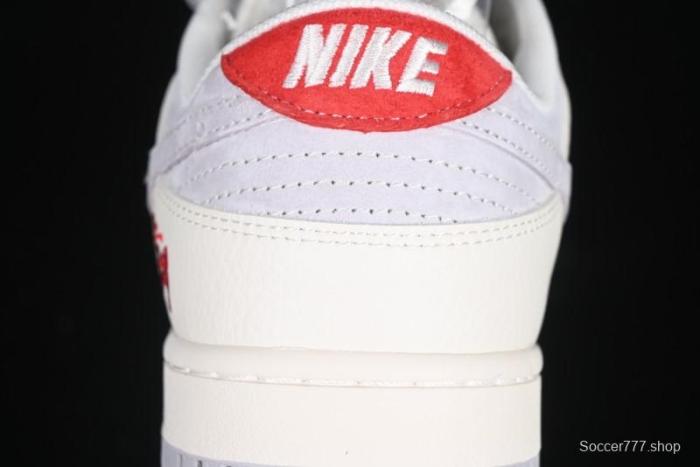 Nike SB Dunk Low Stussy Collaboration Anniversary Custom Low-Top Casual Sneakers - FC1688-206