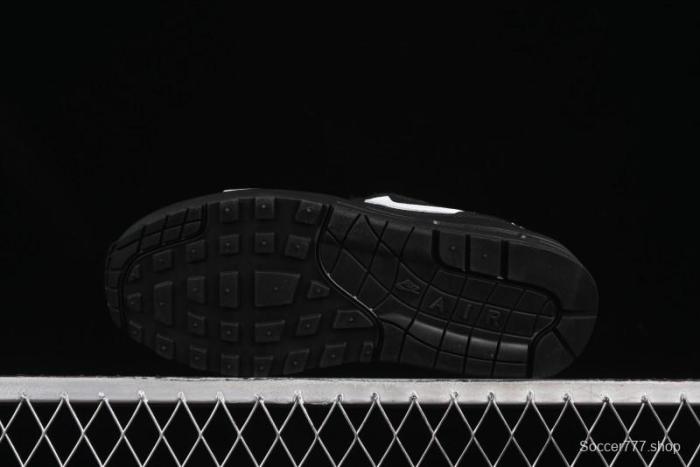 Nike Air Max 1 Retro Running Shoes with Half-Sole Air Cushion - HF8813-001