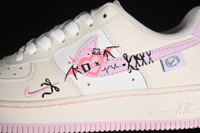 Nike Air Force 1 '07 Low Halloween Edition  Devil's Wings  Casual Sneakers - FB1839-121