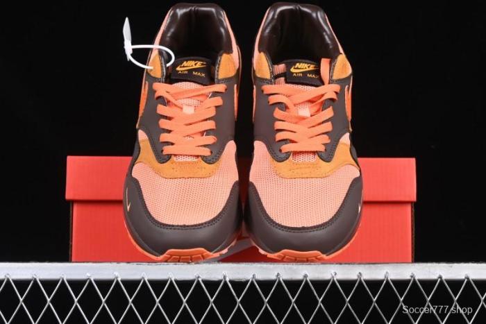 Nike Air Max 1 Retro Running Shoes with Half-Sole Air Cushion - HF7346-200