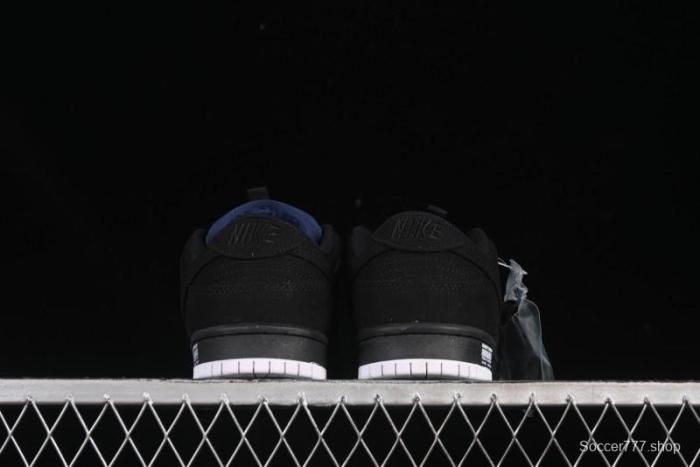 Nike SB Dunk Low Pro ISO Black Gum Rubber SB Low-Top Skateboarding Shoes - CD2563-006