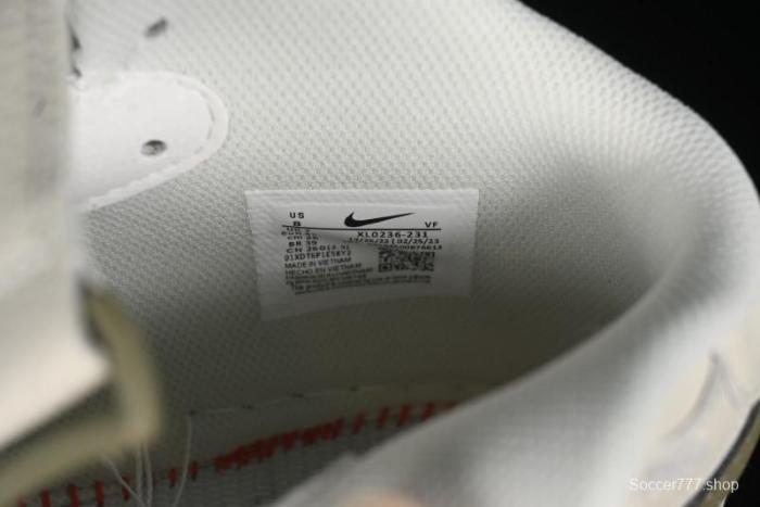 Nike Air Force 1 '07 Mid Military Green Dual-Color Sole Starlight Retro Sneakers - XL0236-231