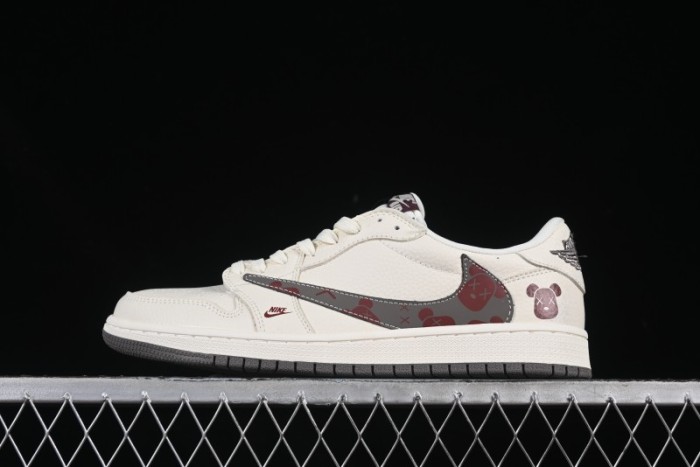 Nike Air Jordan 1 Low OG SP Travis Scott x Fragment Design Collaboration Sneakers - LD2025-004