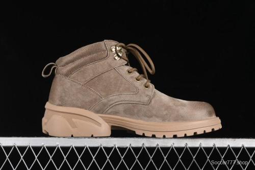 Timberland Outdoor Mid-Top Casual Chukka Boots with Premium Suede Leather and Anti-Odor Insole - TB10088KHAKI