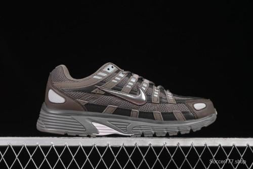 Nike P-6000 Prm Retro Casual Sneakers with Layered Design - CD6404-202