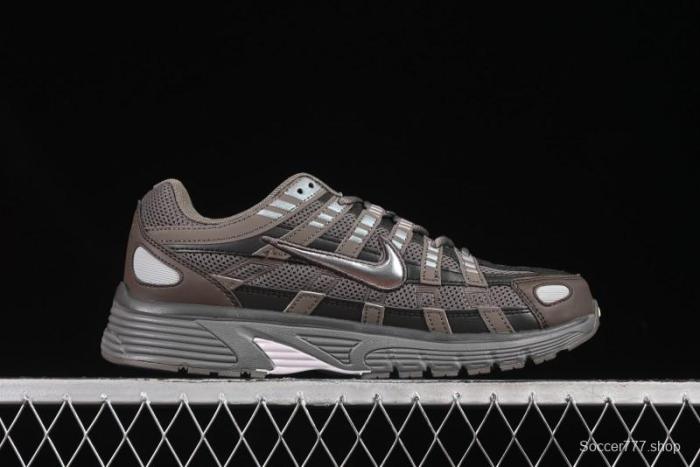 Nike P-6000 Prm Retro Casual Sneakers with Layered Design - CD6404-202