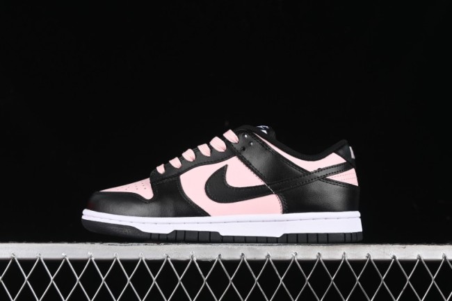 Nike SB Dunk Low Casual Skate Shoes in Black Pink - CW1590-100