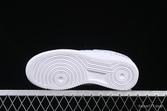 Nike Air Force 1 '07 Low Valentine's Day Limited Edition 2D Hand-Painted Graffiti Lollipop Casual Sneakers - TY0301-111