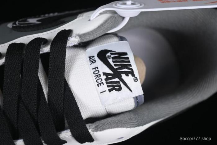 Nike Air Force 1 MVP  Rock Plan  Custom Edition - Black & White