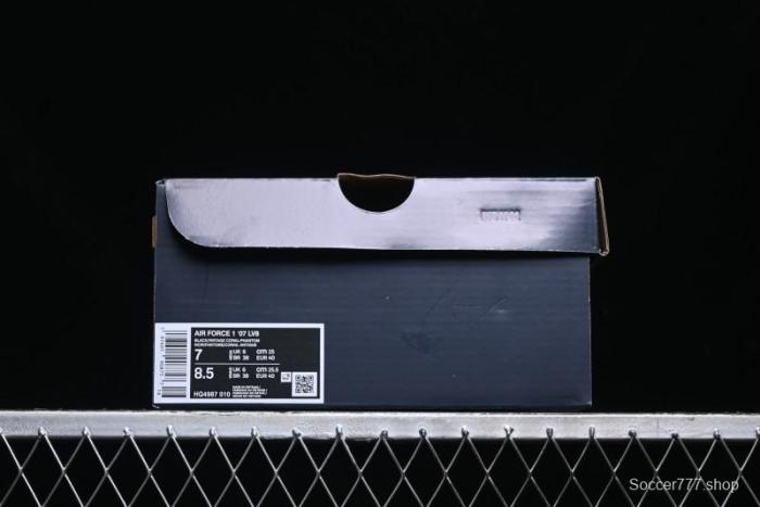 Nike Air Force 1 '07 Low Casual Sneakers with Full-Length Air Cushion - HQ4987-010