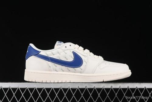 Nike Travis Scott x Fragment Design x Air Jordan 1 Low OG SP AJ1 Retro Sneakers - SJ2068-117