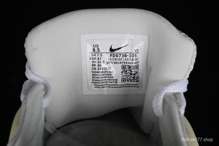 Nike Runtekk Run V2K Cushioned Low-Top Retro Running Shoes with Anti-Slip Design - FD0736-105